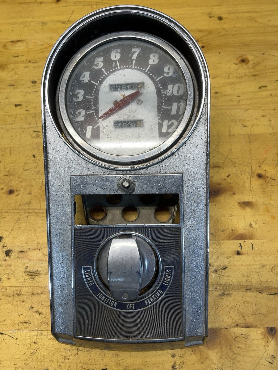 Harley Davidson Shovelhead FLH FL Speedmeter Dash Cover Base