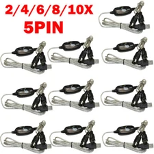 USB IN OUT For MIDI Interface Cable Converter For Music Keyboard Adapter Cord