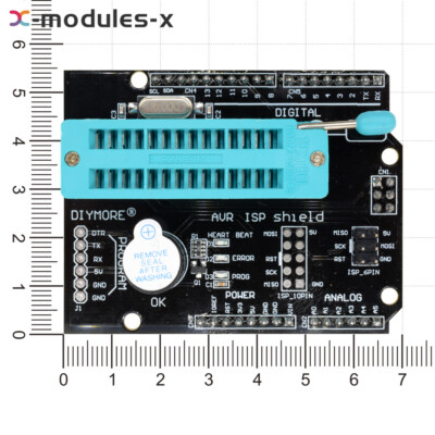 AVR ISP Shield Burning Burn Bootloader Programmer for Arduino UNO R3 New