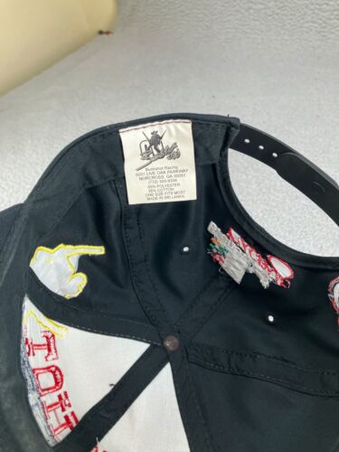 Vintage Buckshot Jones Racing Cap All Over Logo Mütze Spell Out Nascar #00 Snap Back - Bild 15 von 20