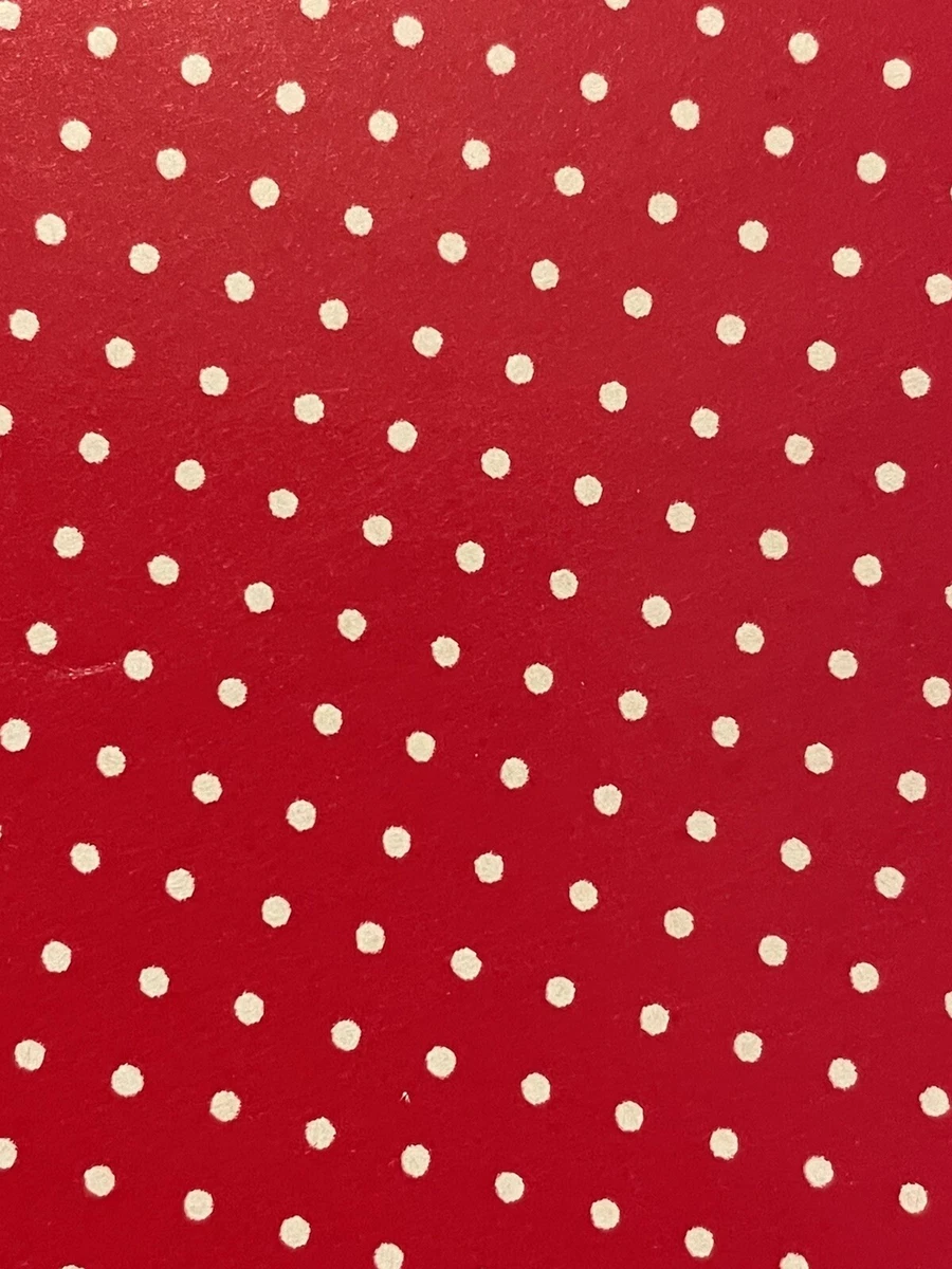 Polka Dot Christmas Wrapping Paper