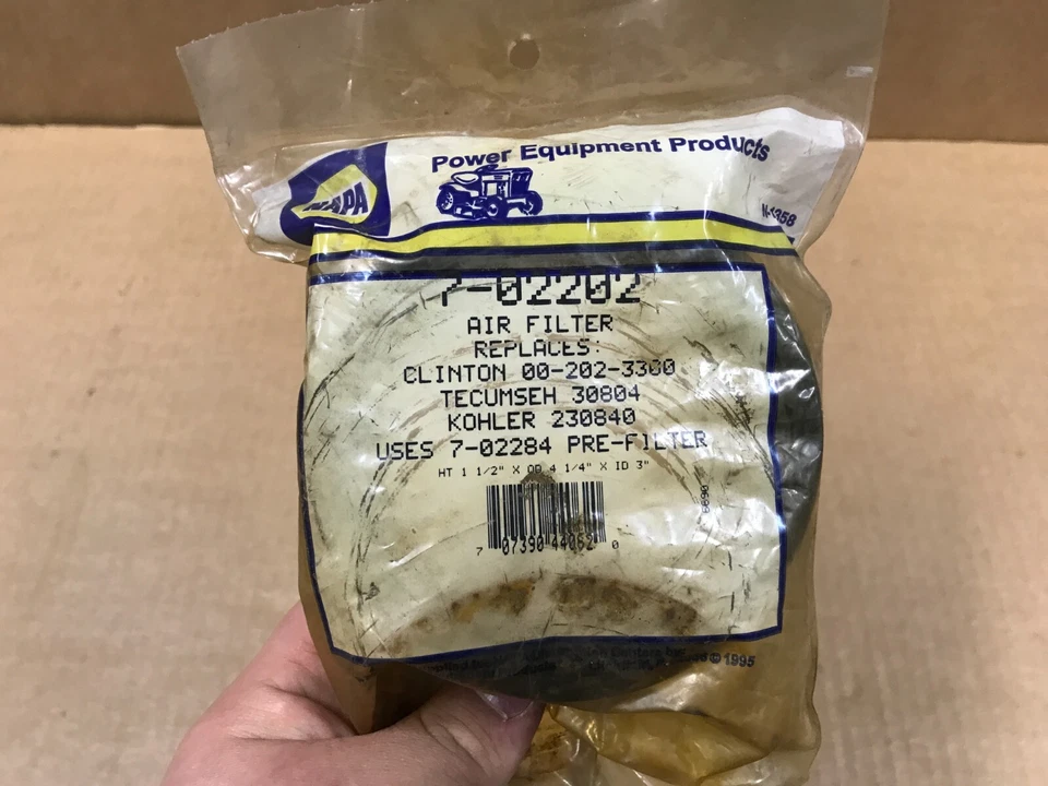 Filtro de aire NOS NAPA para reemplazar Clinton 00-202-3300, Tecumseh 30804, Kohler 230840 Foto 3 de 4