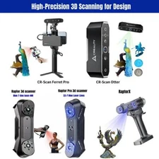 Creality Otter/Raptor 3D Scanner High-precision 3D Scanning for 3D Printing LOT