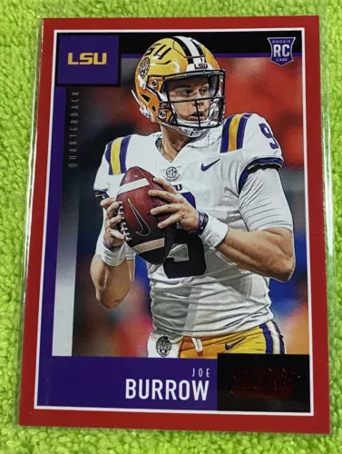 2020 Panini Score Red Joe Burrow #360 RC