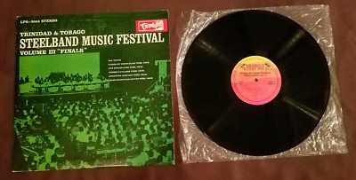 Trinidad & Tobago Steelband Music Festival Vol 3 III LP Tropico TSI-3044 vg+