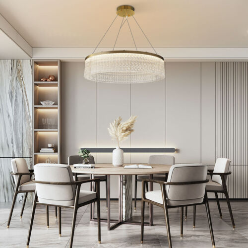 Gold Chandelier Lighting Home Pendant Light Kitchen LED Lamp Room Ceiling Lights