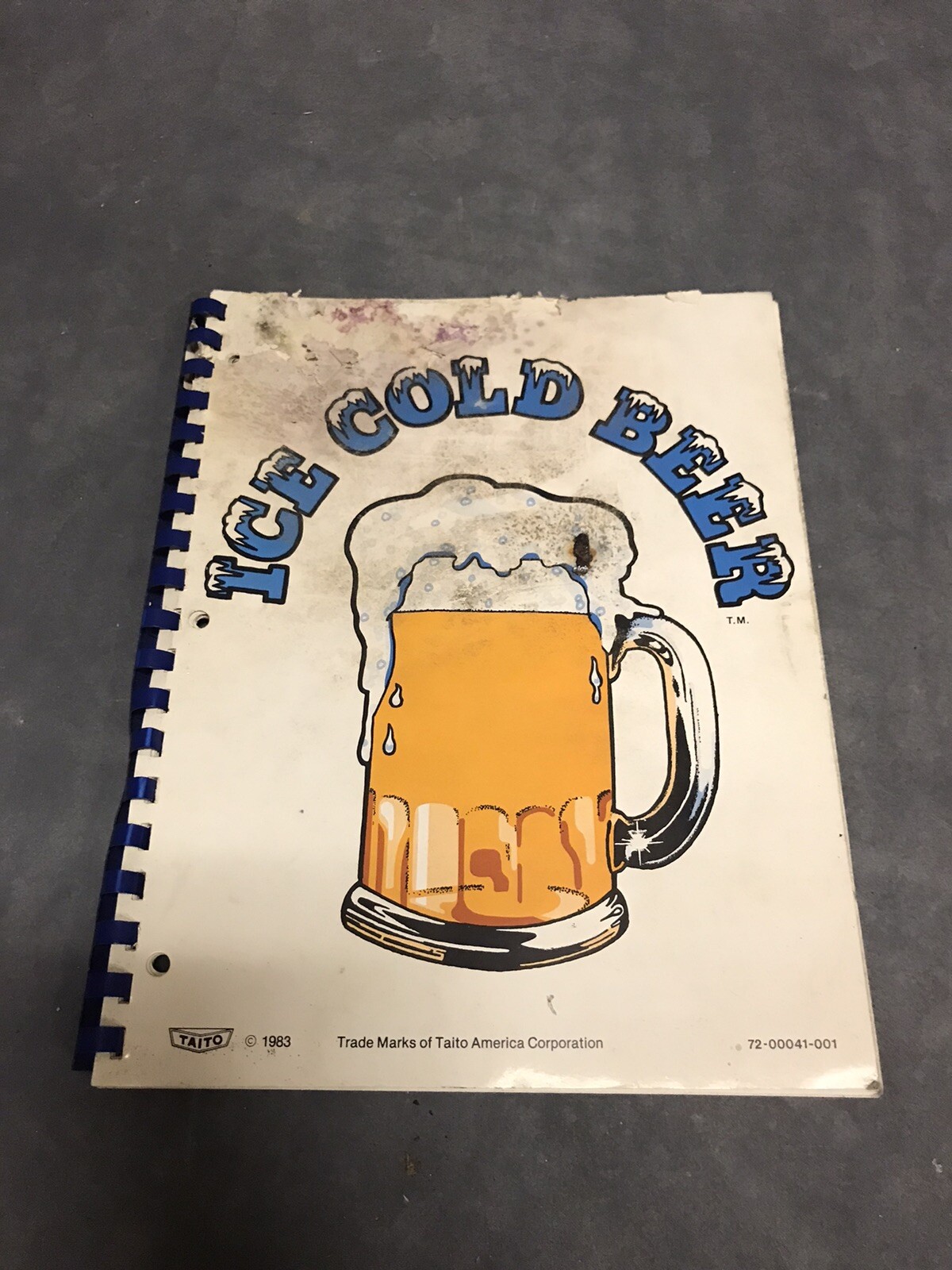 Taito Ice Cold Beer Arcade Service Manual! | eBay
