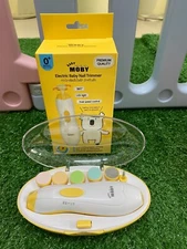 NEW! Electric Baby Nail Trimming and Grinder Set  Newborn to Family Safe Nail