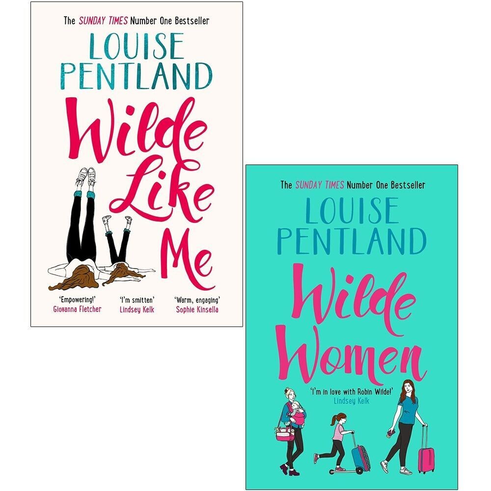 Robin Wilde Series 2 Books Set by Louise Pentland Wilde Like Me, Wilde Women
