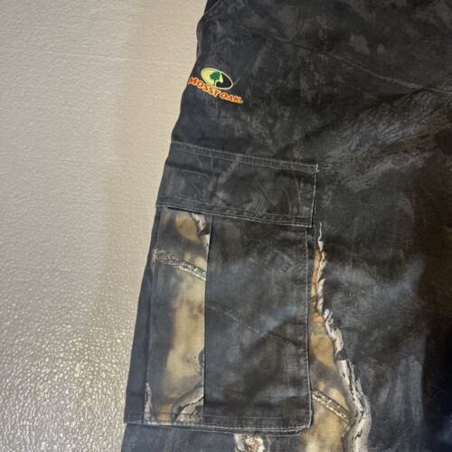 Mossy Oak Camo Break-Up Eclipse Black Cargo Pants, Size XXL 44/46 Outdoor - Picture 2 of 12