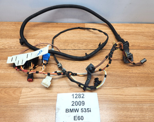 โ
08-10 OEM BMW E60 535 Engine N54 Manual Transmission Wire Wiring Cable Harness