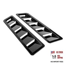 Car Hood Vent louvers Cold Air Flow Intake, Air Vent Cover, Bonnet Cooling
