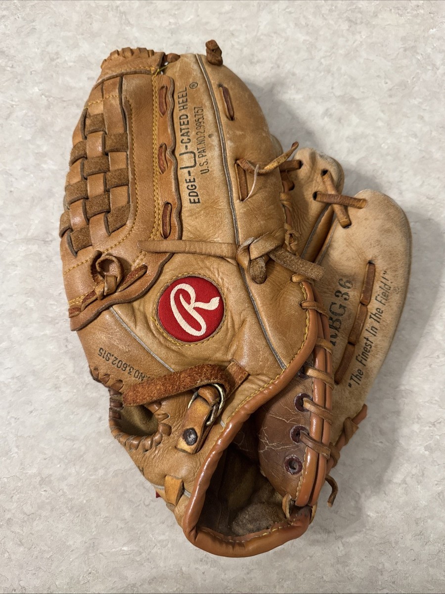 ウィルモーゼス　ビンテージ　リトグラフ Vintage Rawlings Dale Murphy RBG94 Deep Well Pocket Baseball Glove
