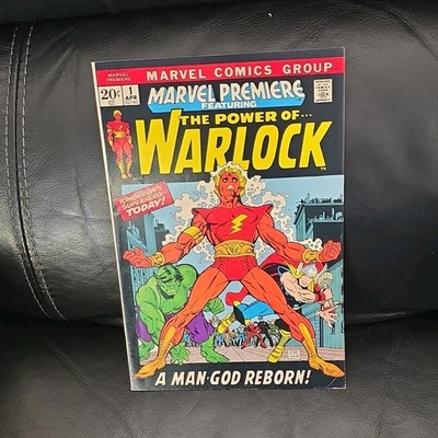 Marvel Comics Marvel Premiere #1 Bronze Age 1972 The Power of Warlock