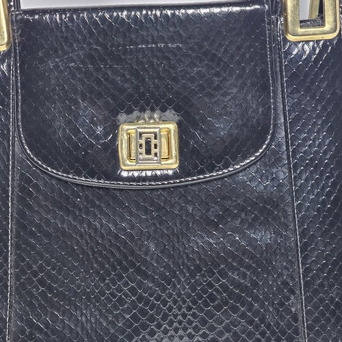 1950s 1960s Life Stride Handbag, Vintage Top Handle Purse Goldtone Hardware - Picture 12 of 23