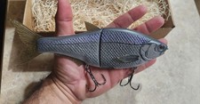 Hinkle Shad Swimbait Andrew Hinkle, Matte Purple Gizzard Shad