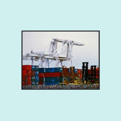 Carol Highsmith - Container Facility at Oakland Harbor-California - Art Print