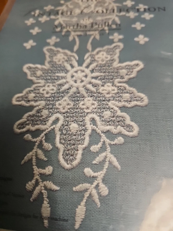 NEW MARTHA PULLEN VINTAGE EMBROIDERY COLLECTION V 3 Disk 1 DESIGNS CD FREE SHIP - Image 2 of 4