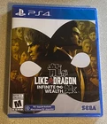 Like A Dragon Infinite Wealth PS4 New Sealed Sega 200-63309 2108328 010086633092