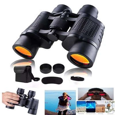 🔥10000M 80X80 HD Military Zoom Binoculars Day/Night Army Optics Hunting Camping - Image 1 of 4