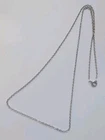 Sterling Silver Cable Link Necklace 18" 1.5g  R14JY
