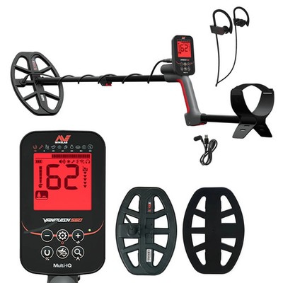 Minelab VANQUISH 560  Pro Pack Waterproof Multi-Frequency Metal Detector