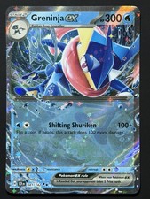 Greninja ex 041/142 SV07: Corona Stellare Holofoil Doppio Raro Pokemon TCG NM