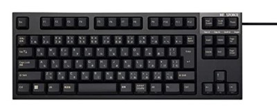REALFORCE R3S Keyboard Wired Tenkeyless 45g Japanese Layout Black R3SC11