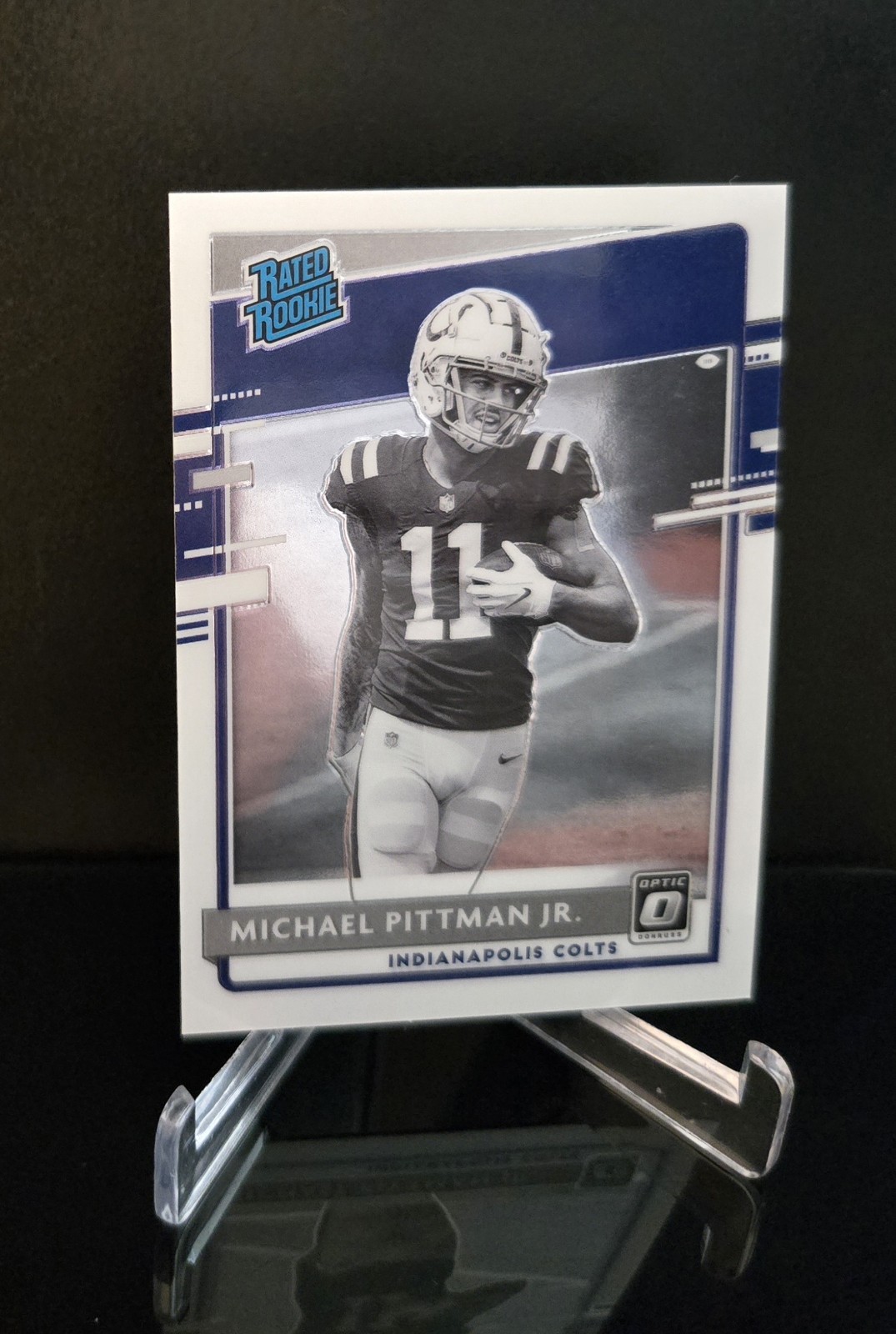 MICHAEL PITTMAN JR. RC 🔥 2020 Panini Donruss Optic Rated Rookie Negative #322