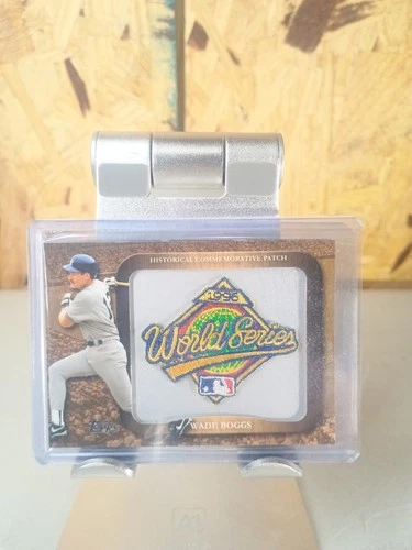 2009 Topps # LPR-93 Wade Boggs 1996 World Series Commemorative Patch