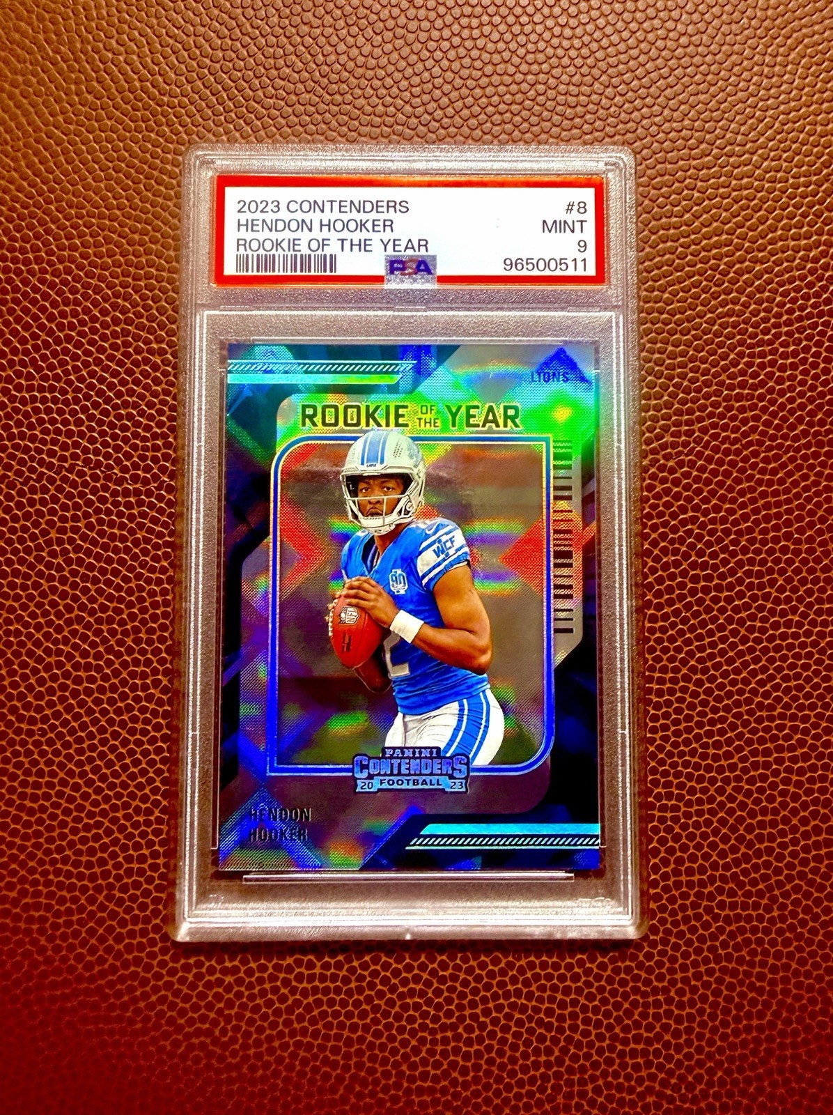 Hendon Hooker Panini Contenders Rookie of the Year Contenders #8 Base
