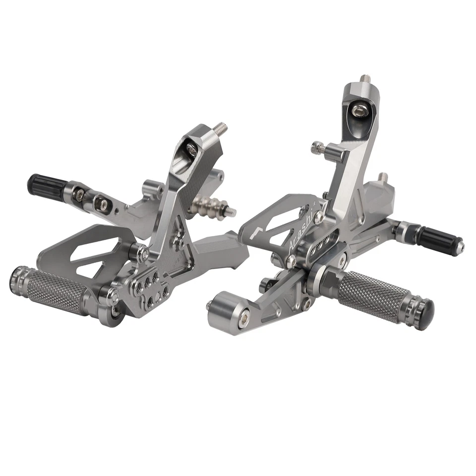 Repose pieds commandes reculées gris pour BMW S1000RR 2019-2024 M1000RR 21-2024' - Photo 4/4