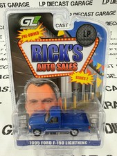 GREENLIGHT 1995 Ford F-150 Lightning Custom Blue LP Exclusive 1:64 Diecast