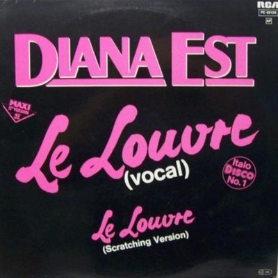 *DIANA EST - Le Louvre - Vinyl 12inch Maxi Single - RCA Victor - RAR*