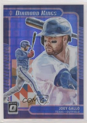 2021 Panini Donruss Optic Diamond Kings Blue Pandora Prizm 69/99 Joey Gallo 0hu7