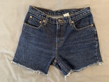 Vtg. 90s Jordache Jean Cut Off Shorts Women's 9/10 30x4 fit Medium Rise Y2K