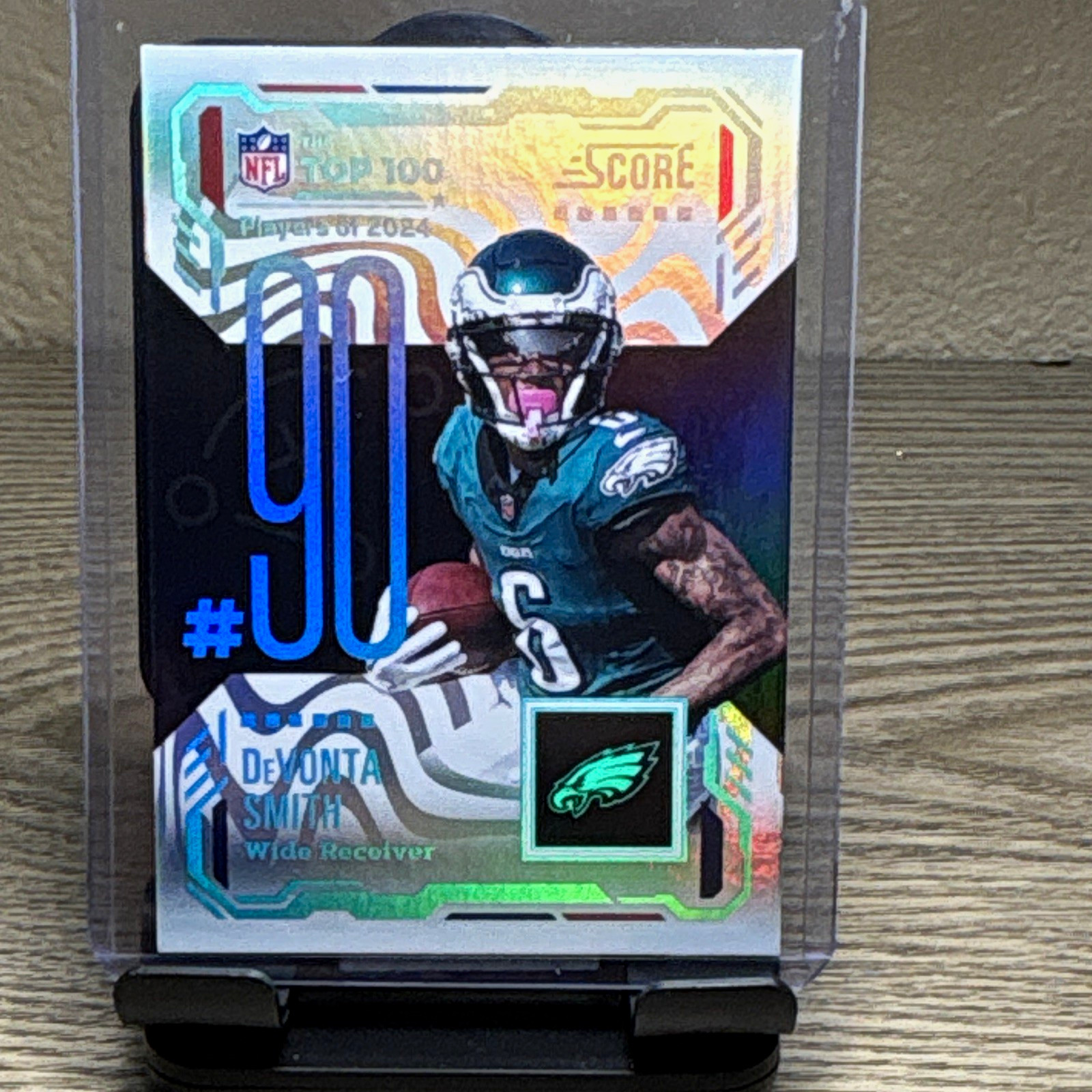 2025 Score - Top 100 DeVonta Smith #90 Panini Football Philadelphia Eagles