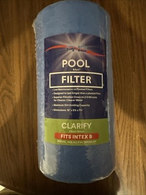 PHG Pool & Spa Filter Fits INTEX B Part # CLX-B-1
