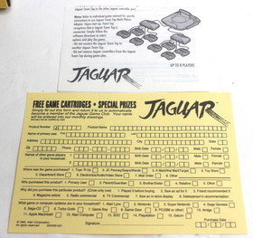 Atari Jaguar Team Tap Multi-Player Adapter Controller Multitap NIB