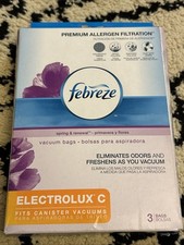 Febreze - Vacuum Filter - Electrolux C Bags - Spring & Renewal Scent  - 3pk