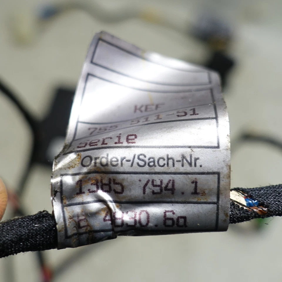 BMW E30 1988-1993 Serie 3 OBC Kit de modernización Tallo Arnés Relé OEM Foto 4 de 4