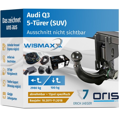 Anhangerkupplung Audi Q3