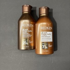 Redken All Soft Mega Curls Shampoo & Conditioner 10.1 oz FREE SHIPPING