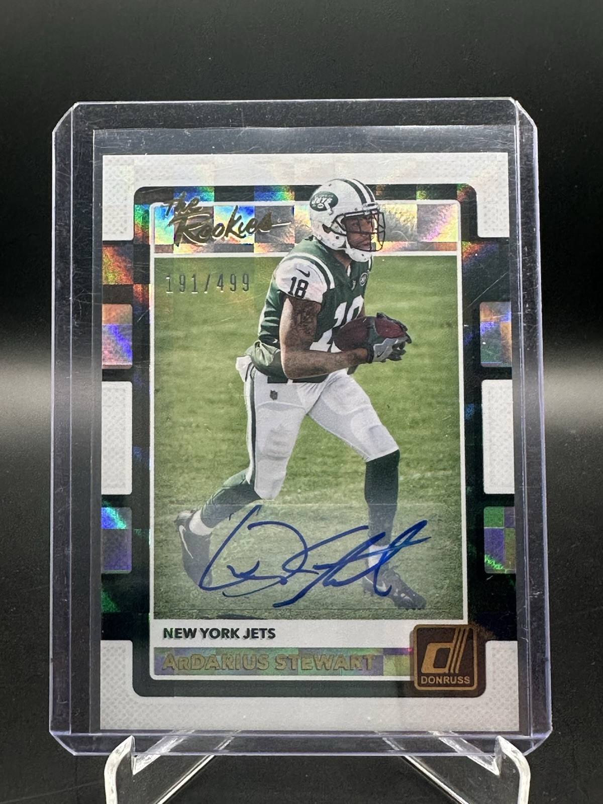 ArDarius Stewart Panini Donruss the Rookies #20 Autograph