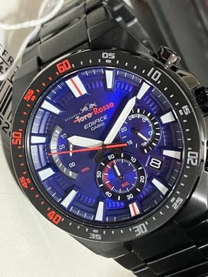 Casio Edifice Scuderia Toro ROSSO Limited Edition SS Watch - Efr
