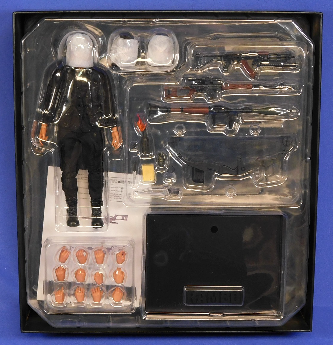 Rambo Trilogy フィギュアセット 3体 RAMBO FIRST BLOOD PART 3 III 1:12 SUPER SERIES HIYA TOYS | eBay