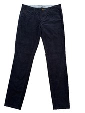 Tommy Hilfiger Classic Skinny Corduroy Women s Size 6 Dark Blue Pants 32x30.5