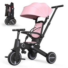 Grow With Your Child - 7-in-1 Foldable Tricycle Stroller Ages 1-5