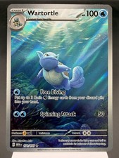 Wartortle 171/165 - Illustration Rare - 151 Pokemon Card NM