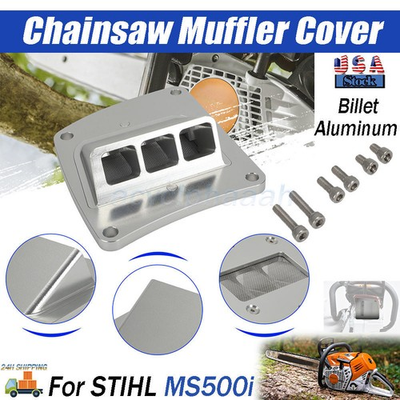 #ad Billet Aluminum For Stihl MS500i Chainsaw Performance Muffler Exhaust Kit MS500 $65.99